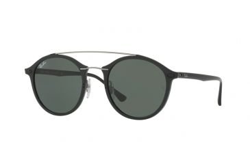 Image of Ray-Ban RB4266 Sunglasses 601/71-49 - Black Frame, Green Lenses