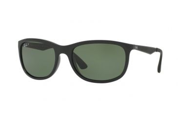 Image of Ray-Ban RB4267 Sunglasses 601/9A-59 - Black Frame, Polar Green Lenses