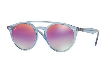 Image of Ray-Ban RB4279F Single Vision Prescription Sunglasses RB4279F-6278A9-51 - Lens Diameter 51 mm, Frame Color Light Blue