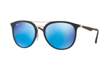 Image of Ray-Ban RB4285 Bifocal Prescription Sunglasses RB4285-601S55-55 - Lens Diameter 55 mm, Frame Color Matte Black