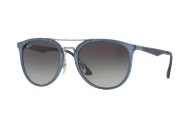 Image of Ray-Ban RB4285 Bifocal Prescription Sunglasses RB4285-630311-55 - Lens Diameter 55 mm, Frame Color Light Blue