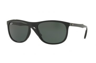 Image of Ray-Ban RB4291 Sunglasses 601/71-58 - Black Frame, Green Lenses