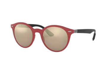 Image of Ray-Ban RB4296 Prescription Sunglasses RB4296-63455A-51 - Lens Diameter 51 mm, Frame Color Red Sanding