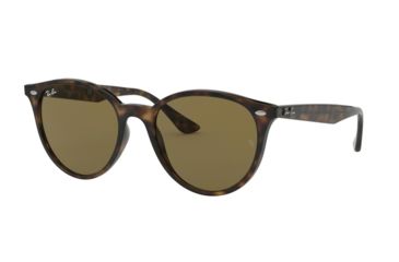 Image of Ray-Ban RB4305F Prescription Sunglasses, 53mm, Tortoise, RB4305F-710-73-53-SV