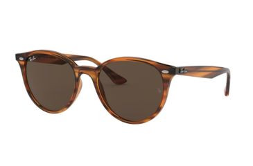 Image of Ray-Ban RB4305F Prescription Sunglasses, 53mm, Striped Red Havana, RB4305F-820-73-53-SV