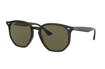 Image of Ray-Ban RB4306F Progressive Prescription Sunglasses, 54mm, Black, RB4306F-601-9A-54-PRO