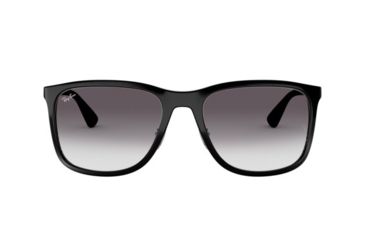 Image of Ray-Ban RB4313 Progressive Prescription Sunglasses, 58mm, Black, RB4313-601-8G-58-PRO