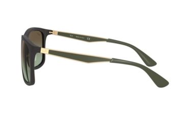 Image of Ray-Ban RB4313 Progressive Prescription Sunglasses, 58mm, Matte Black, RB4313-601SE8-58-PRO