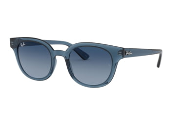Image of Ray-Ban RB4324F Bifocal Prescription Sunglasses, 50mm, RB4324F-6448Q8-50-BI