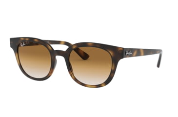 Image of Ray-Ban RB4324F Bifocal Prescription Sunglasses, 50mm, RB4324F-710-51-50-BI