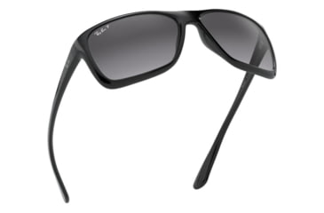 Image of Ray-Ban RB4331F Sunglasses 601/T3-61 - , Grey Gradient Dark Grey Polar Lenses