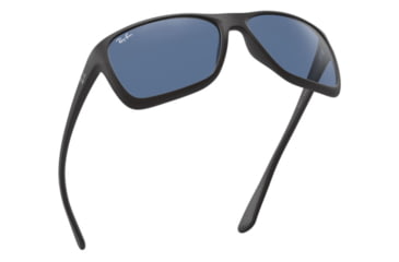 Image of Ray-Ban RB4331F Sunglasses 601S80-61 - , Dark Blue Lenses