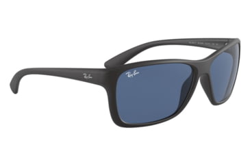 Image of Ray-Ban RB4331F Sunglasses 601S80-61 - , Dark Blue Lenses