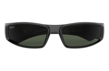 Image of Ray-Ban RB4335 Sunglasses 601/71-58 - , Green Lenses