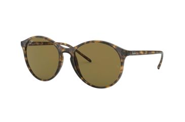 Image of Ray-Ban RB4371 Sunglasses 710/73-55 - Havana Frame, Dark Brown Lenses