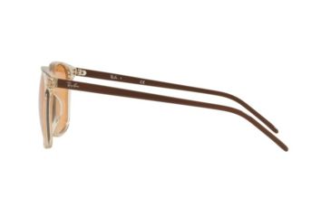 Image of Ray-Ban RB4387F Progressive Prescription Sunglasses, 55mm, Trasparent Light Brown, RB4387F-126774-55-PRO