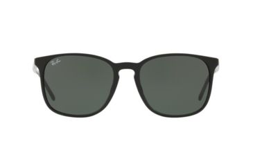 Image of Ray-Ban RB4387F Progressive Prescription Sunglasses, 55mm, Black, RB4387F-901-71-55-PRO