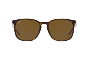 Image of Ray-Ban RB4387F Progressive Prescription Sunglasses, 55mm, Havana, RB4387F-902-73-55-PRO