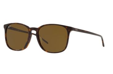 Image of Ray-Ban RB4387F Progressive Prescription Sunglasses, 55mm, Havana, RB4387F-902-73-55-PRO