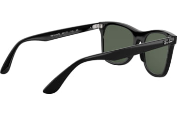 Image of Ray-Ban RB4440N Sunglasses 601/71-41 - Black Frame, Green Lenses