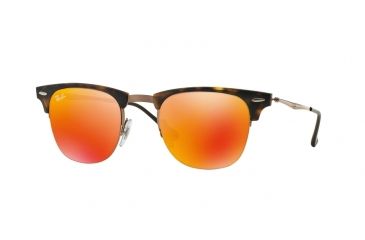 Image of Ray-Ban RB8056 Bifocal Prescription Sunglasses RB8056-175-6Q-49 - Lens Diameter 49 mm, Frame Color Shiny Light Brown