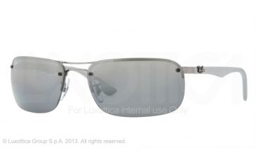 Image of Ray-Ban CARBON FIBRE RB8310 Progressive Prescription Sunglasses RB8310-004-82-63 - Lens Diameter 63 mm, Frame Color Gunmetal