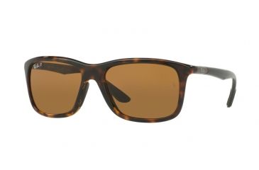 Image of Ray-Ban RB8352 Single Vision Prescription Sunglasses RB8352-622183-57 - Lens Diameter 57 mm, Frame Color Havana