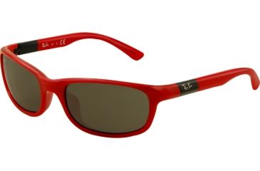 Image of Ray-Ban RJ9056S Progressive Prescription Sunglasses RJ9056S-189-71-5016 - Lens Diameter 50 mm, Frame Color Red