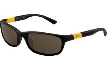 Image of Ray-Ban RJ9056S Progressive Prescription Sunglasses RJ9056S-195-87-5016 - Lens Diameter 50 mm, Frame Color Matte Black