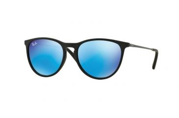Image of Ray-Ban RJ9060S Single Vision Prescription Sunglasses RJ9060S-700555-50 - Lens Diameter 50 mm, Frame Color Rubber Black