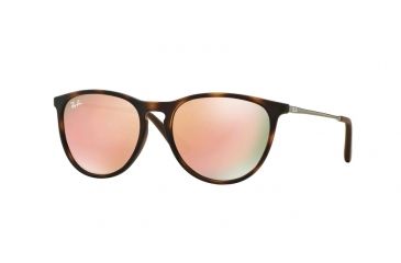 Image of Ray-Ban RJ9060S Single Vision Prescription Sunglasses RJ9060S-70062Y-50 - Lens Diameter 50 mm, Frame Color Havana Rubber