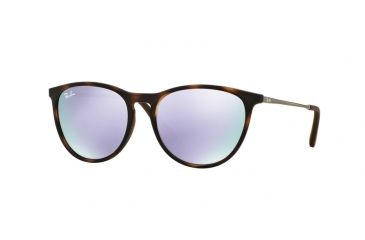 Image of Ray-Ban RJ9060S Single Vision Prescription Sunglasses RJ9060S-70064V-50 - Lens Diameter 50 mm, Frame Color Havana Rubber