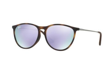 Image of Ray-Ban RJ9060SF Progressive Prescription Sunglasses, 52mm, Havana Rubber, RJ9060SF-70064V-52-PRO