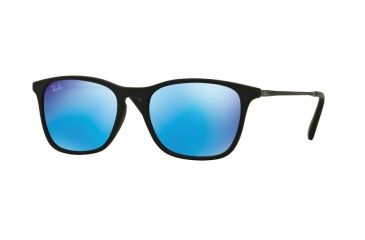 Image of Ray-Ban RJ9061S Progressive Prescription Sunglasses RJ9061S-700555-49 - Lens Diameter 49 mm, Frame Color Rubber Black