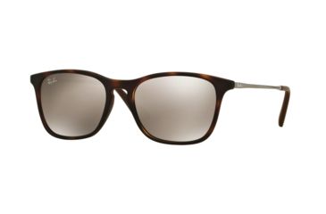 Image of Ray-Ban RJ9061S Progressive Prescription Sunglasses RJ9061S-70065A-49 - Lens Diameter 49 mm, Frame Color Rubber Havana