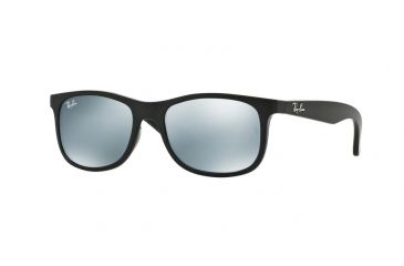 Image of Ray-Ban RJ9062S Progressive Prescription Sunglasses RJ9062S-701330-48 - Lens Diameter 48 mm, Frame Color Matte Black On Black