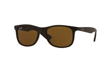 Image of Ray-Ban RJ9062S Progressive Prescription Sunglasses RJ9062S-701473-48 - Lens Diameter 48 mm, Frame Color Matte Brown