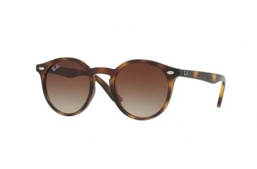 Image of Ray-Ban RJ9064S Single Vision Prescription Sunglasses RJ9064S-152-13-44 - Lens Diameter 44 mm, Frame Color Shiny Havana
