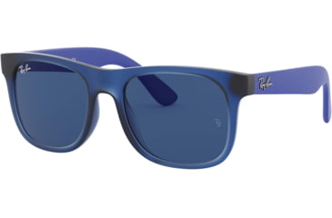Image of USED Ray-Ban RJ9069S Sunglasses, 706080-48, Dark Blue Lenses, EDEMO1