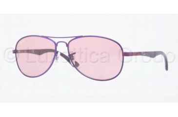 Image of Ray-Ban RJ9529S Bifocal Prescription Sunglasses RJ9529S-237-84-5013 - Lens Diameter: 50 mm, Frame Color: Dark Violet