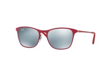 Image of Ray-Ban RJ9539S Progressive Prescription Sunglasses RJ9539S-256-30-48 - Lens Diameter 48 mm, Frame Color Rubber Fuxia/torquoise