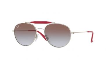 Image of Ray-Ban RJ9542S Bifocal Prescription Sunglasses RJ9542S-266-68-50 - Lens Diameter 50 mm, Frame Color Silver