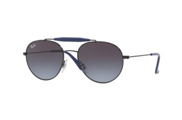 Image of Ray-Ban RJ9542S Bifocal Prescription Sunglasses RJ9542S-267-8G-50 - Lens Diameter 50 mm, Frame Color Demi Glos Black