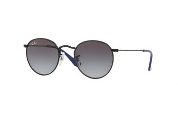 Image of Ray-Ban RJ9547S Progressive Prescription Sunglasses, 44mm, Matte Black, RJ9547S-201-8G-44-PRO