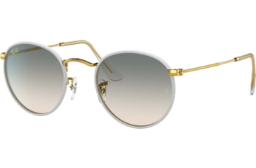 Image of Ray-Ban ROUND METAL M RB3447JM Sunglasses 919632-50 - , Clear Gradient Grey Lenses