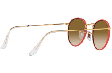 Image of Ray-Ban ROUND METAL M RB3447JM Sunglasses 919651-50 - , Clear Gradient Brown Lenses