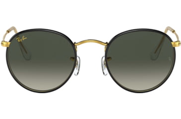 Image of Ray-Ban ROUND METAL M RB3447JM Sunglasses 919671-50 - , Grey Gradient Lenses