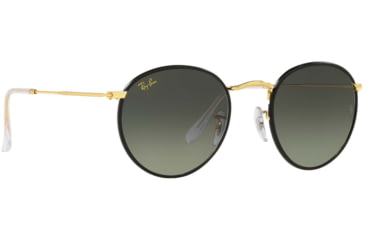 Image of Ray-Ban ROUND METAL M RB3447JM Sunglasses 919671-50 - , Grey Gradient Lenses
