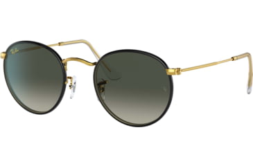 Image of Ray-Ban ROUND METAL M RB3447JM Sunglasses 919671-50 - , Grey Gradient Lenses