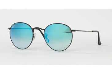 Image of Ray-Ban RB3447 Prescription Sunglasses RB3447-002-4O-50 - Lens Diameter 50 mm, Frame Color Shiny Black